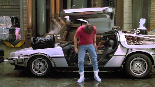 Nike MAG self-lacing shoe concept from Back to the Future